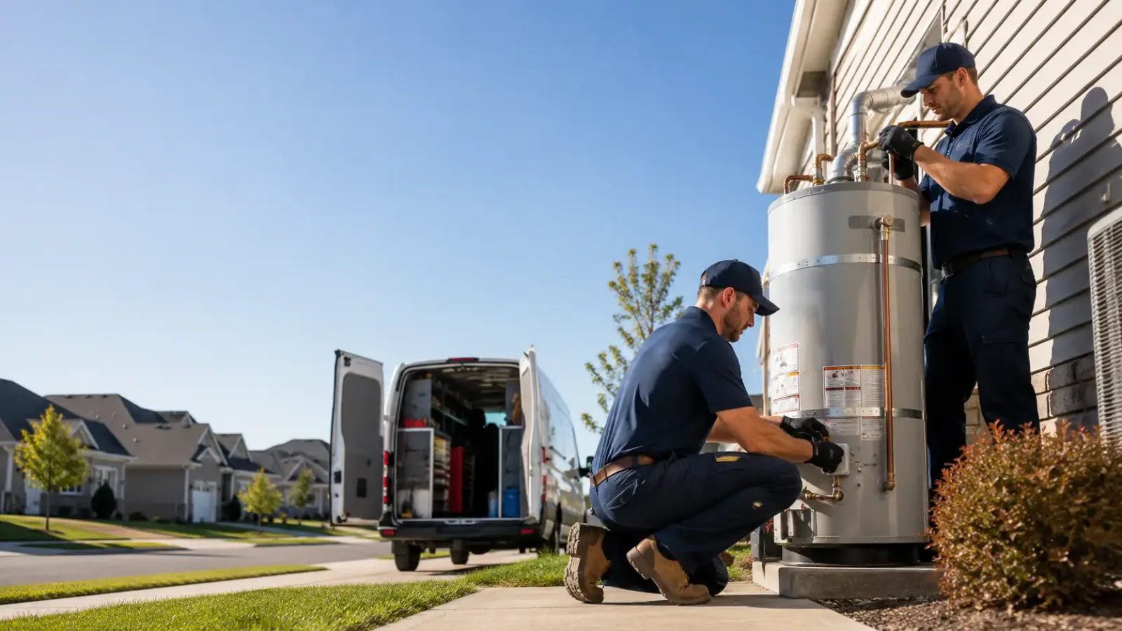Water Heater Installation in Benwood, WV
